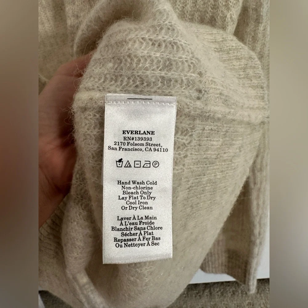 Everlane The Oversized Polo in Alpaca